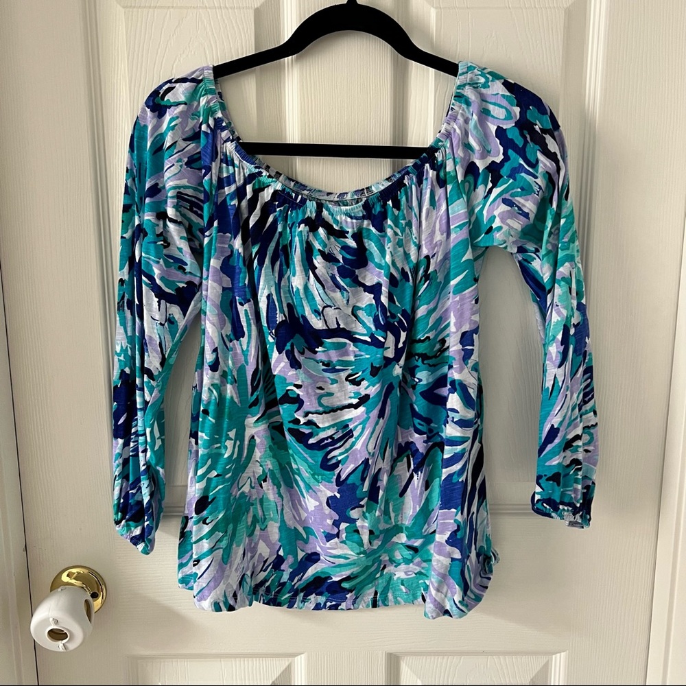 EUC M Lilly Pulitzer top